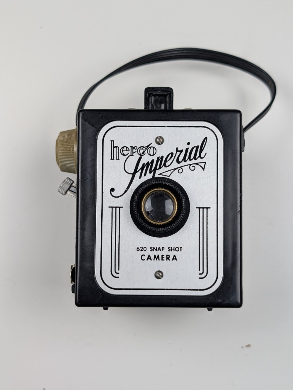 Vintage Herco Imperial 620 Snap Shot Camera 1950s Art Deco Bakelite Prop